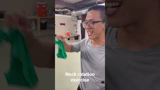 Neck soreness from drilling chin strap? Look no further! Here is one exercise to help you!