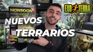 🦎Nuevos TERRARIOS + MONSOON + SORPRESA