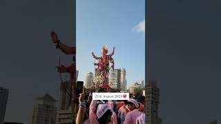 Ganpati Bappa visarjan 2024||Mumbai Ganpati visarjan 2024#shorts#mumbaicharaja#lalbaugcharaja#bappa