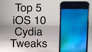 Top 5 iOS 10 - 10.2 Cydia Tweaks - December 2017