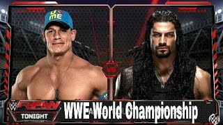 WR3D MOD - JOHN CENA vs ROMAN REINGS | by SUMIT GAMING