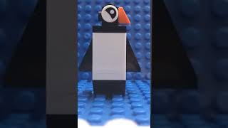 The “Hey” Penguin - Lego Animation #shorts