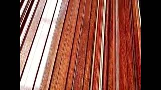 How aluminum makes solid wood effect