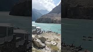 a beautiful lake in Hunza #shorts