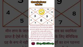 मीन लग्न मे सूर्य का रत्न (Ruby stone in pisces ascendant) #shorts #shortsvideo #viral