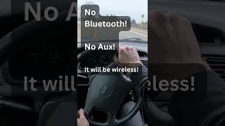 Adding Bluetooth to Factory Radio Wirelessly! #bluetoothadapter #fmtransmitter