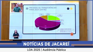 NJ | Câmara realizou Audiência Pública para discutir LOA de 2025