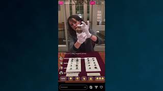 Erin Pitt, archeological artifacts Instagram Live: April 10, 2020