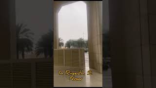 Ito ang nangyayari bago ang tag Init sa Saudi. Heavy Rain in Olaya⛱️ #trending #raining #shorts