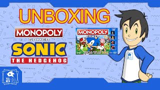 UNBOXING MONOPOLY GAMER "SONIC THE HEDGEHOG"