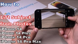 How to Lift Subject from Photos iPhone 14 /14 Plus / iPhone 14 Pro / iPhone 14 Pro Max: Photo Cutout