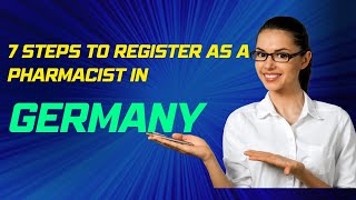 From Pakistan to Germany: How to Become a Pharmacist in 7 Steps #pharmacy #pharmacist