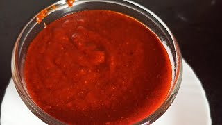 Schezwan Sauce At Home - शेजवान सॉस रेसिपी...