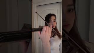 Washing Machine Heart Mitski on violin #shorts