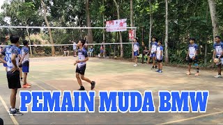 Pemanasan BMW VS IVOJA | Tournament Volleyball | Pagon