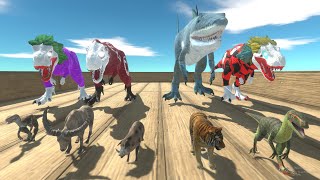 Escape from SUICIDE SQUAD T-REX - Animal Revolt Battle Simulator ARBS