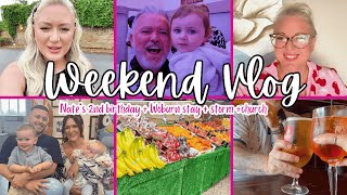 WEEKEND VLOG | WOBURN STAY | NATE'S BIRTHDAY | CHURCH | #woburn #fratelli #tradwife #church #over45