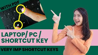 Laptop Shortcut keys Useful Computer Keyboard Shortcut Keys 1000+ shortcut keys |  by tzs04