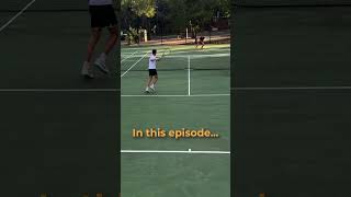 HUGE serve - UTR official tennis Match #tennisplayer #tennisaddict #tennistime