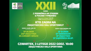 03.02.2022 SP Świebodzin - SP Dąbrówka Wlkp. Z podwórka na stadion o Puchar Tymbarku U10 (2012/13)