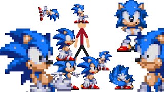 Classic Sonic Dancing to Scary Swings.