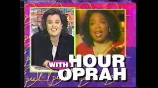 The Rosie O'Donnell Show: Oprah Winfrey Interview Promo 1998