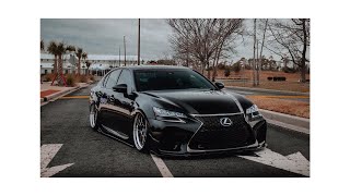 Matt's Bagged Lexus GS F X VSXX Work Wheels | Airlift Performance | Myrtle Beach (4K)