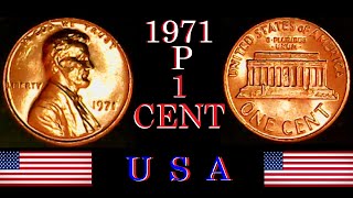 1971 USA 1 CENT