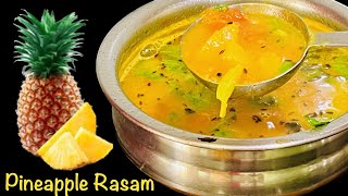 Best rasam Pineapple rasam| White rice with rasam | Cook with Jo