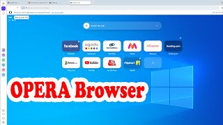 How to Download and Install Opera Browser in Windows 10