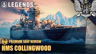 WoWS: Legends - HMS Collingwood - Premium Ship Review