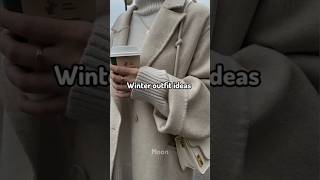 Winter outfit ideas ❄️ Aesthetic videos #youtube #shorts