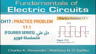 28 : Practice Problem 17 1 charles k alexander fundamentals electric circuits Fourier Series