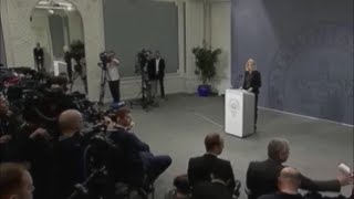 16. februar 2015 - Statsminster Helle Thorning-Schmidts pressemøde om weekendens terrorangreb