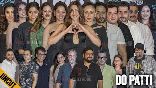 UNCUT - Do Patti Success Party | Kriti, Shaheer, Tamanna, Rakul Preet, Varun Sharma