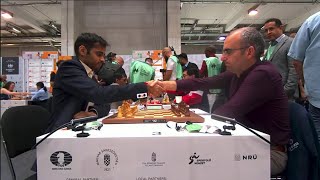 Arjun Erigaisi (2778) vs Leinier Dominguez (2748) - FIDE Chess Olympiad 2024