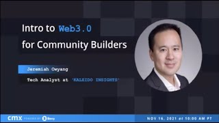 What Does Web 3 0 Mean To Your Community? | Jeremiah Owyang