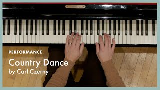 Country Dance - Czerny (page 35, Literature for the Piano Book 1)