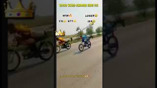 ahsan Brohi vs tuqeer Kashmiri | win the bike race ustad wajid chandio |  #shortsvideo #nature