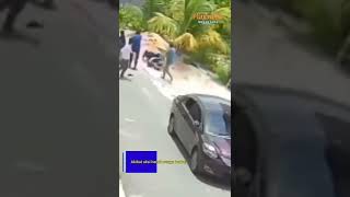 Aksi Pencurian Modus Pecah Kaca Terekam CCTV, Warga Baju Biru Coba Gagalkan | Short News #cctv