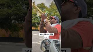 Trumpet Player On The Street In Downtown #atlanta #music #viralshorts