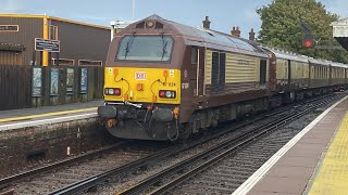 Belmont pullman class 67’s at ford and worthing 2/8/23