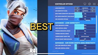 Best Fortnite settings for controller ￼