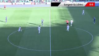 Szeged-Csanád GA-Szenetlőrinc SE 0-1 (0-1)