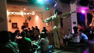 Dancing in Uzbek Cafe