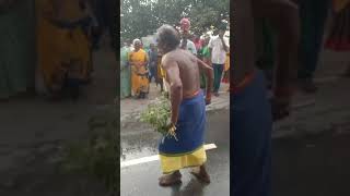 பிரம்பால் தன்னை வருத்தி ஆக்ரோசமாக அருள்பாவிக்கும் அம்மன் #shorts #trending #amman #village #festivel