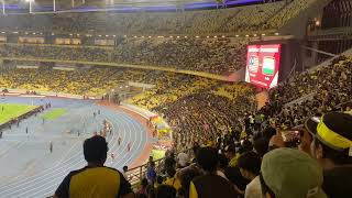 Demi Malaysia - Ultras Malaya chant @ Bukit Jalil | Malaysia Lawan India Pesta Bola Merdeka 2023