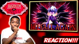 EMILY FALLEN ANGEL SONG - I’d Fall Again | Hazbin Hotel Animatic | REACTION!!!