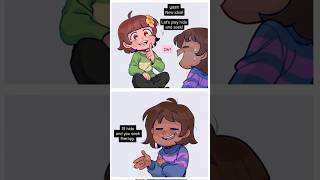 Undertale Chara Comic Dub #undertale #undertalecomicdub #charadreemurr #comics #chara #undertaleau