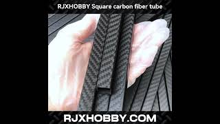 RJXHOBBY Square carbon fiber tube（1：1）